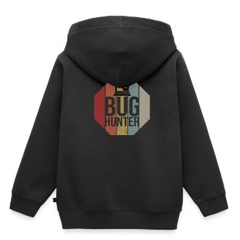 Programmeur Idée cadeau drôle - Sweat Premium à capuche enfant bio - noir - Dos - AI Model Kid Male (0cm)