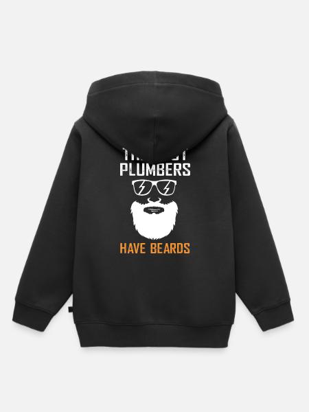 Installateur Klempner - Kinder Premium Organic Hoodie - Schwarz