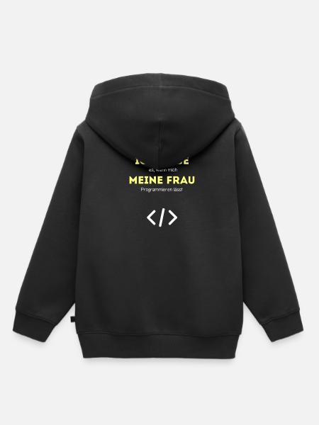 Programmierer lustiger Spruch Java Programmieren - Kinder Premium Organic Hoodie - Schwarz