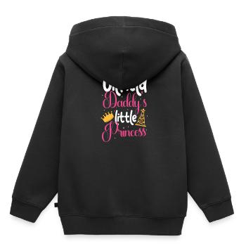 Oil Field Daddy's Little Princess - Kids Premium Organic Hoodie - black - Back - AI Model Kid Male (0cm)