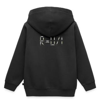 Electrical Engineering Electric Power Electric Current - Kids Premium Organic Hoodie - black - Back - AI Model Kid Male (0cm)