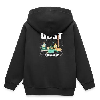 Cleaning Household Cleaning Lady Housewife Gift - Kids Premium Organic Hoodie - black - Back - AI Model Kid Male (0cm)