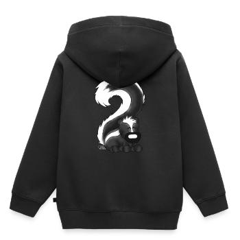 Stinkerchen - Sweat Premium à capuche enfant bio - noir - Dos - AI Model Kid Male (0cm)