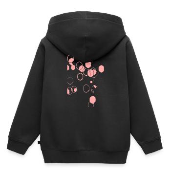 Tendances - Sweat Premium à capuche enfant bio - noir - Dos - AI Model Kid Male (0cm)