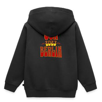Berlin JGA Junggesellenabschied 2023 für Fans - Kinder Premium Organic Hoodie - Schwarz - Hinten - AI Model Kid Male (0cm)