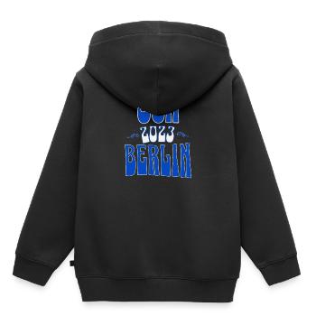 Berlin JGA Junggesellenabschied 2023 für Fans - Kinder Premium Organic Hoodie - Schwarz - Hinten - AI Model Kid Male (0cm)