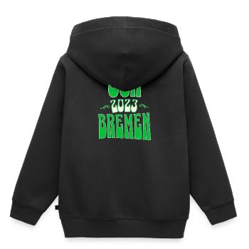 Bremen JGA Junggesellenabschied 2023 für Fans - Kinder Premium Organic Hoodie - Schwarz - Hinten - AI Model Kid Male (0cm)