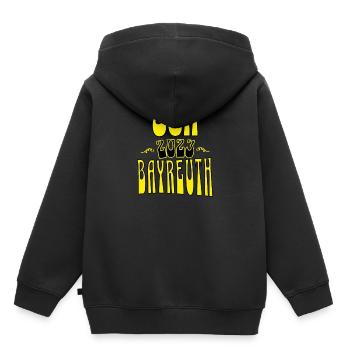 Bayreuth JGA Junggesellenabschied 2023 für Fans - Kinder Premium Organic Hoodie - Schwarz - Hinten - AI Model Kid Male (0cm)