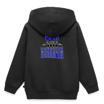Mannheim JGA Junggesellenabschied 2023 für Fans - Kinder Premium Organic Hoodie - Schwarz - Hinten - AI Model Kid Male (0cm)
