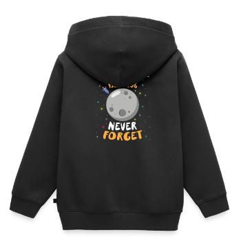 Pluto 1930 2006 - Planet Space Astronomy - Kids Premium Organic Hoodie - black - Back - AI Model Kid Male (0cm)