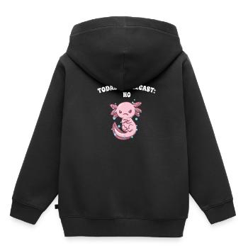 Nowadays predicts no sarcastic lust - Kids Premium Organic Hoodie - black - Back - AI Model Kid Male (0cm)