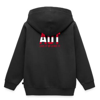 Austria Ski Area Apres Ski Party Fun Gift - Kids Premium Organic Hoodie - black - Back - AI Model Kid Male (0cm)