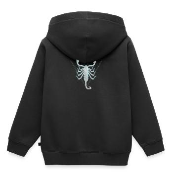 Sternzeichen Skorpion - Kinder Premium Organic Hoodie - Schwarz - Hinten - AI Model Kid Male (0cm)