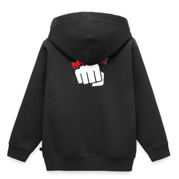 Mücke T-Shirt I Faust Spencer Mücke - Kinder Premium Organic Hoodie - Schwarz - Hinten - AI Model Kid Male (0cm)