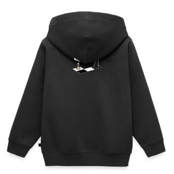 Lustiges Schach Schachspiel T-Shirt - Kinder Premium Organic Hoodie - Schwarz - Hinten - AI Model Kid Male (0cm)