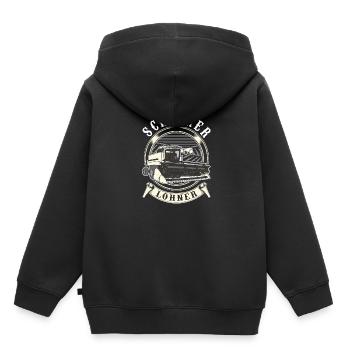 Landwirt Traktoren Geschenk · Schierer Lohner - Kinder Premium Organic Hoodie - Schwarz - Hinten - AI Model Kid Male (0cm)