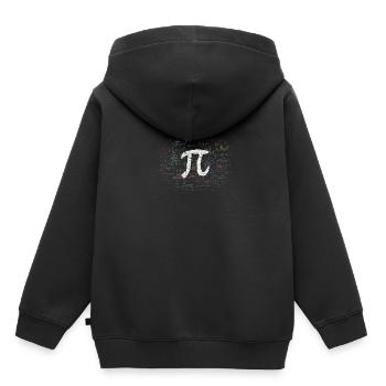 Mathematik - Kinder Premium Organic Hoodie - Schwarz - Hinten - AI Model Kid Male (0cm)