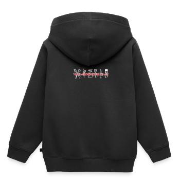 hair stylist - Kids Premium Organic Hoodie - black - Back - AI Model Kid Male (0cm)