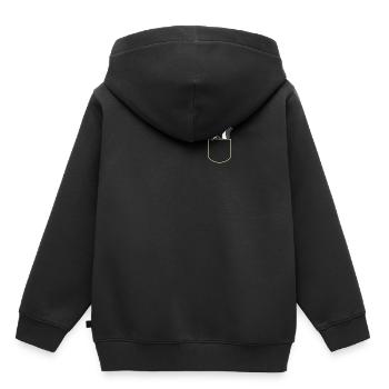 Skunk dans La poche poitrine Putois T-shirt - Sweat Premium à capuche enfant bio - noir - Dos - AI Model Kid Male (0cm)