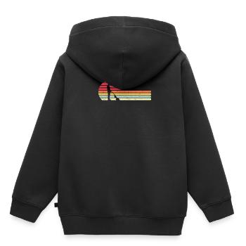 Staubsauger Haushalt Hausputz Hausfrau Hausmann - Kinder Premium Organic Hoodie - Schwarz - Hinten - AI Model Kid Male (0cm)