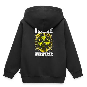 Nuklearingenieur für Kernkraftwerk und Kernenergie - Kinder Premium Organic Hoodie - Schwarz - Hinten - AI Model Kid Male (0cm)