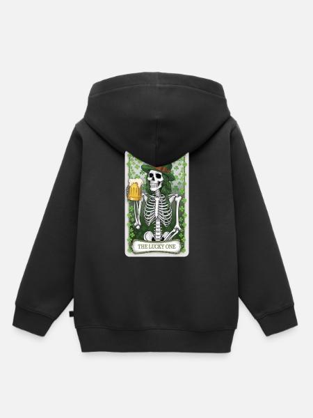 Tarotkarte - Kinder Premium Organic Hoodie - Schwarz