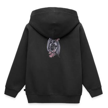 Día de los Muertos - Vintage Look - Used Look - Kinder Premium Organic Hoodie - Schwarz - Hinten - AI Model Kid Male (0cm)