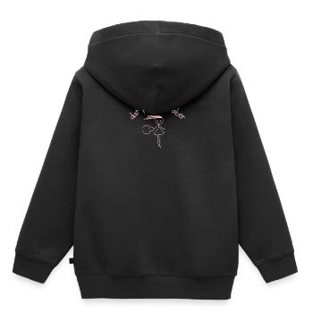 Dat puustert aber (pink) - Shirt for women - Kids Premium Organic Hoodie - black - Back - AI Model Kid Male (0cm)