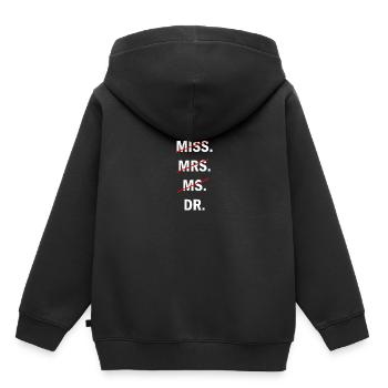 Doktor - Kinder Premium Organic Hoodie - Schwarz - Hinten - AI Model Kid Male (0cm)