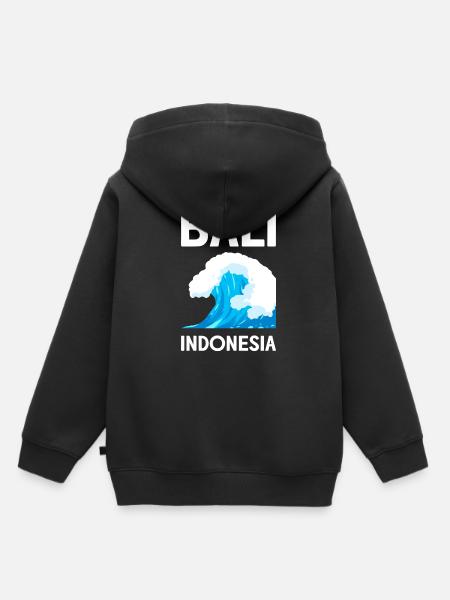 Bali - Kinder Premium Organic Hoodie - Schwarz