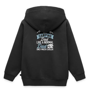 Caravane - Sweat Premium à capuche enfant bio - noir - Dos - AI Model Kid Male (0cm)