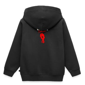 Bachata Sensual Gift Dance Danse Latinos Latina Kiz - Sweat Premium à capuche enfant bio - noir - Dos - AI Model Kid Male (0cm)