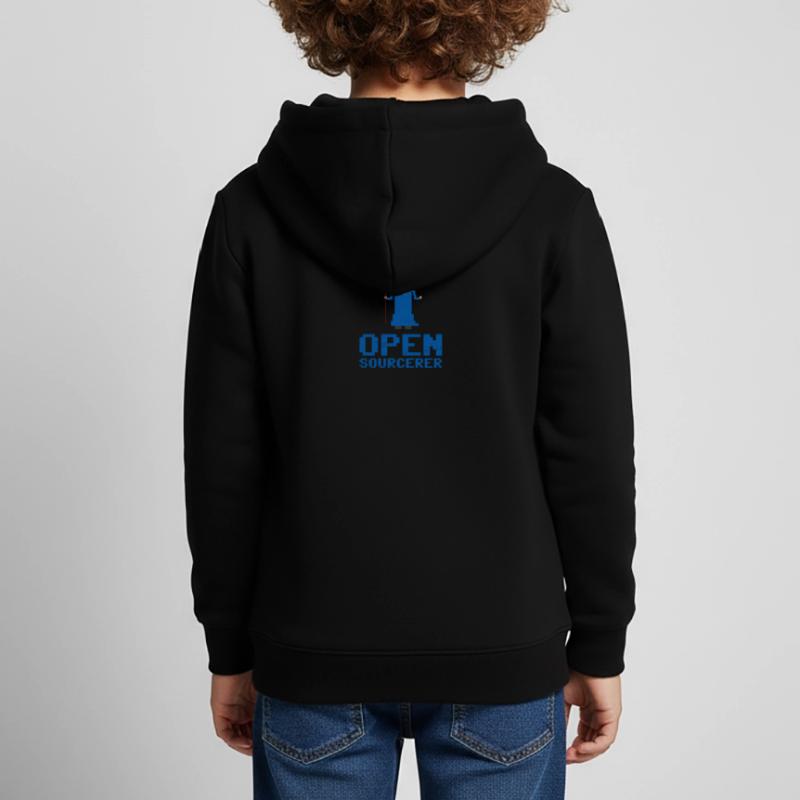 Developer Open Sourcerer Funny Gift Idea Kids Premium Organic Hoodie