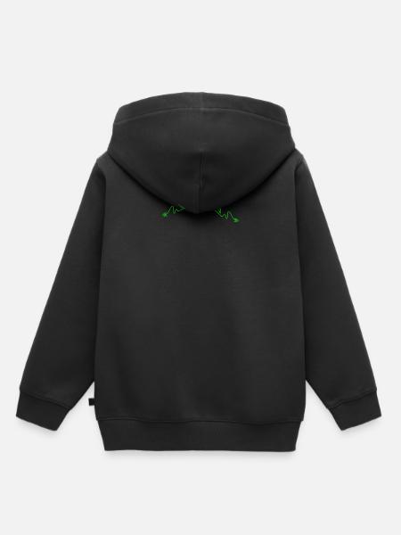 vegan - Vegan - Kinder Premium Organic Hoodie - Schwarz