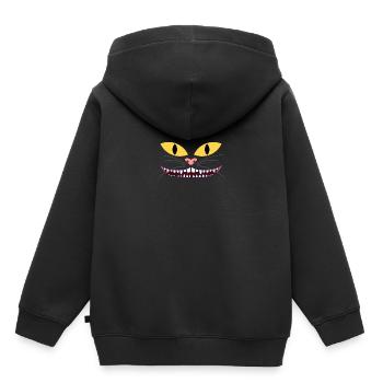 Masque de chat chat chats protection de la bouche chat maman chat - Sweat Premium à capuche enfant bio - noir - Dos - AI Model Kid Male (0cm)