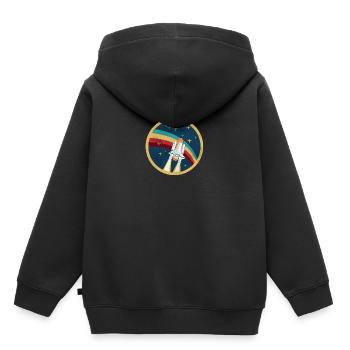 USA, America: go space shuttle - Kids Premium Organic Hoodie - black - Back - AI Model Kid Male (0cm)