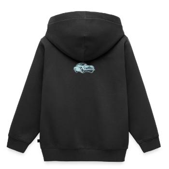 Sports car - Kids Premium Organic Hoodie - black - Back - AI Model Kid Male (0cm)