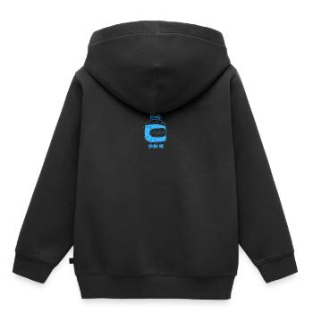 Trink mich Zaubertrank - Kinder Premium Organic Hoodie - Schwarz - Hinten - AI Model Kid Male (0cm)