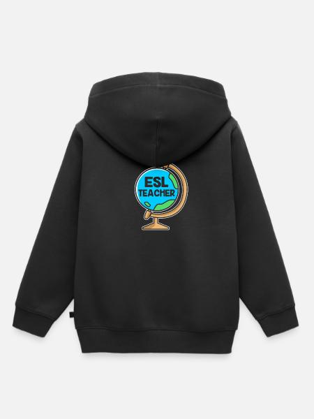 Englischlehrerin Englisch Lehrer - Kinder Premium Organic Hoodie - Schwarz