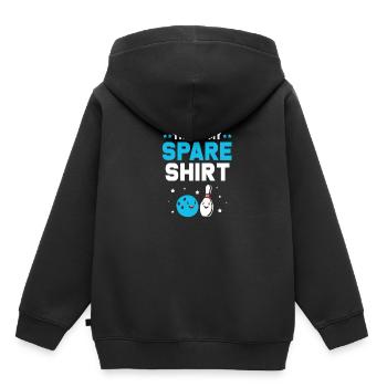 Bowling Bowler Bowling Skittles Bowling Ball - Kids Premium Organic Hoodie - black - Back - AI Model Kid Male (0cm)