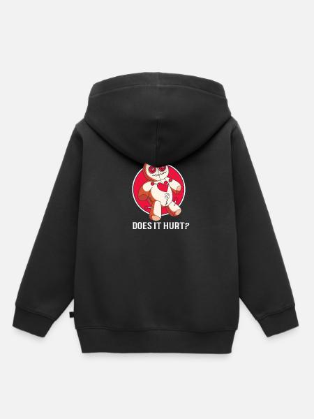 Voodoo - Kinder Premium Organic Hoodie - Schwarz