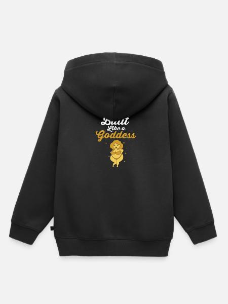 Body Positivity - Kinder Premium Organic Hoodie - Schwarz