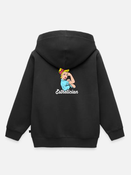 Kosmetikerin - Kinder Premium Organic Hoodie - Schwarz