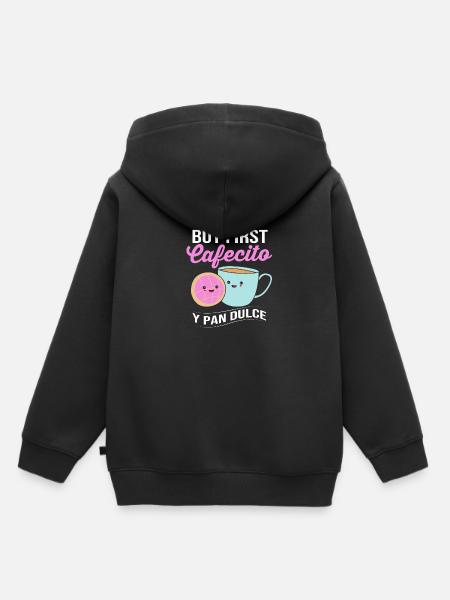 Latina Mutter - Kinder Premium Organic Hoodie - Schwarz