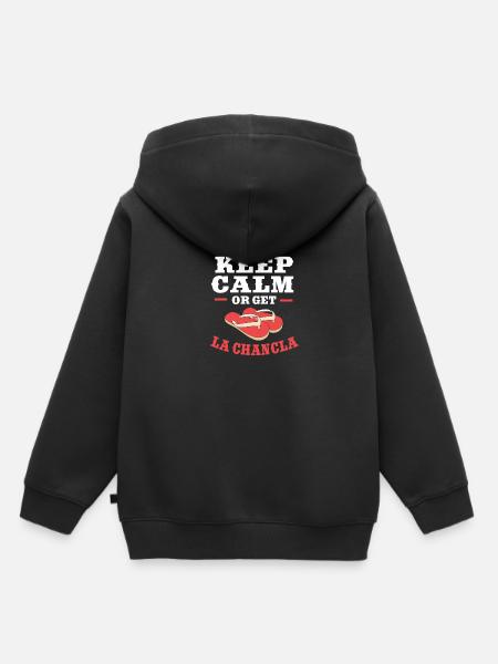 Latina Mutter - Kinder Premium Organic Hoodie - Schwarz