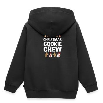 Lebkuchenmann Lebkuchenherz Lebkuchen Naschen - Kinder Premium Organic Hoodie - Schwarz - Hinten - AI Model Kid Male (0cm)