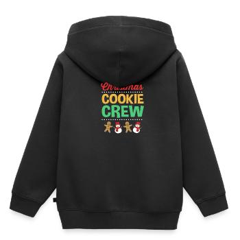 Lebkuchenmann Lebkuchenherz Lebkuchen Naschen - Kinder Premium Organic Hoodie - Schwarz - Hinten - AI Model Kid Male (0cm)