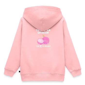 Oignon - Sweat Premium à capuche enfant bio - rose - Dos - AI Model Kid Female (0cm)