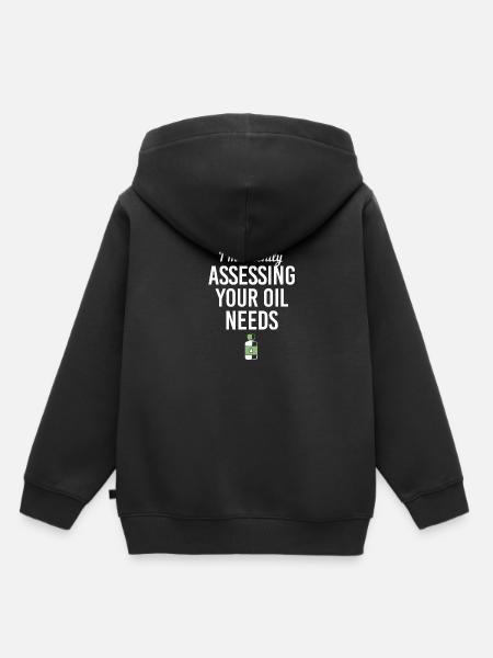 Ätherisches Öl - Kinder Premium Organic Hoodie - Schwarz
