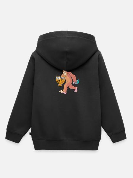 Chanukkah - Kinder Premium Organic Hoodie - Schwarz